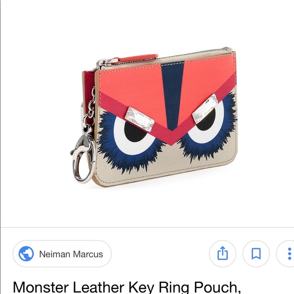 fendi key ring pouch